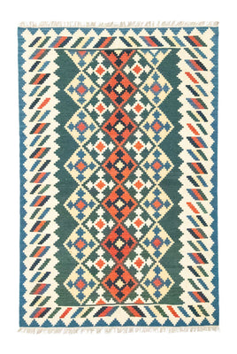 Tappeto Kelim - Orientale - 250 x 165 cm - blu