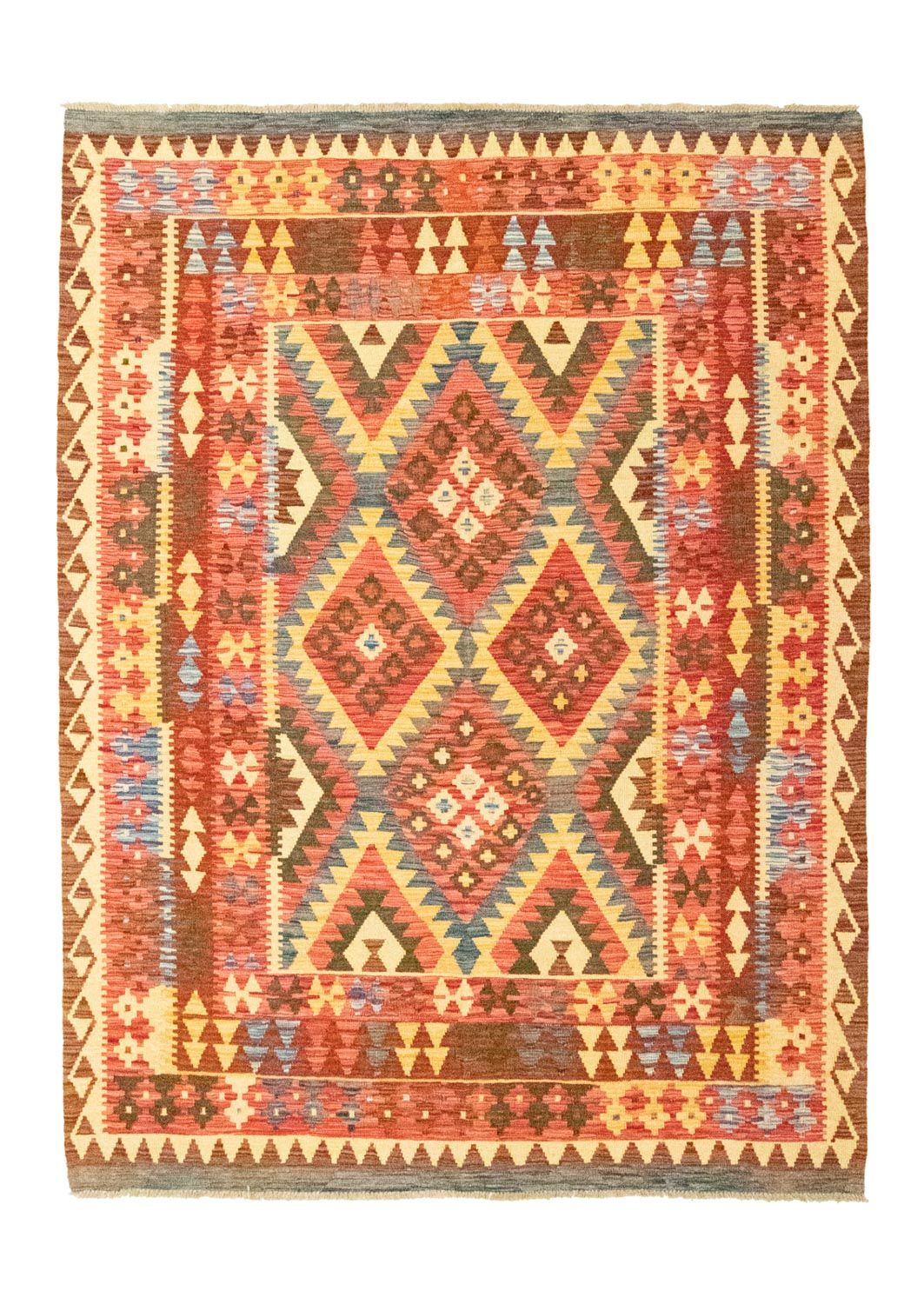 Tappeto Kelim - Orientale - 229 x 174 cm - arancione