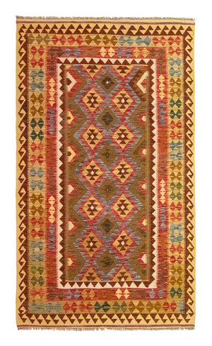 Tappeto Kelim - Orientale - 256 x 151 cm - marrone