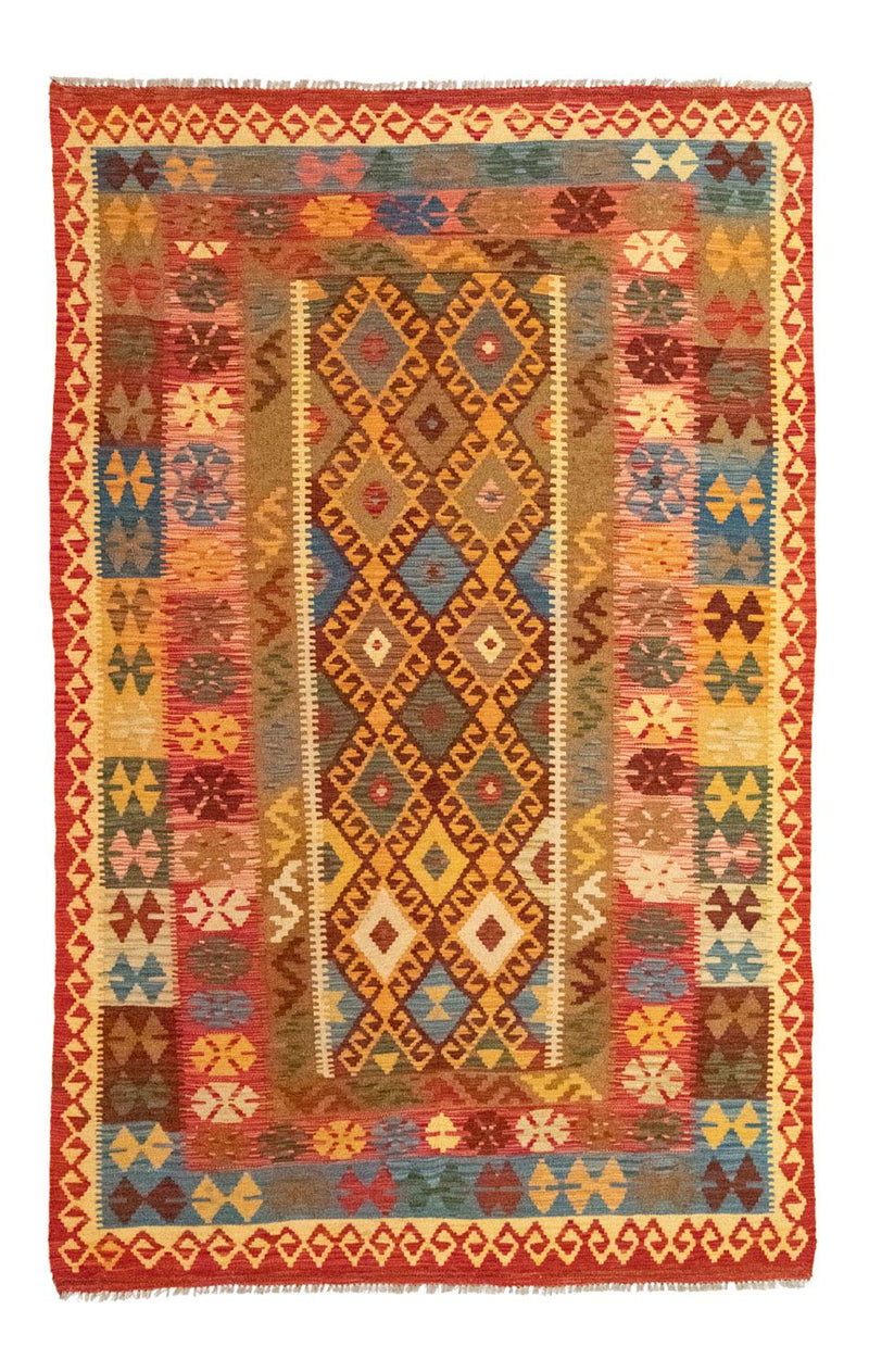 Tappeto Kelim - Orientale - 259 x 161 cm - arancione