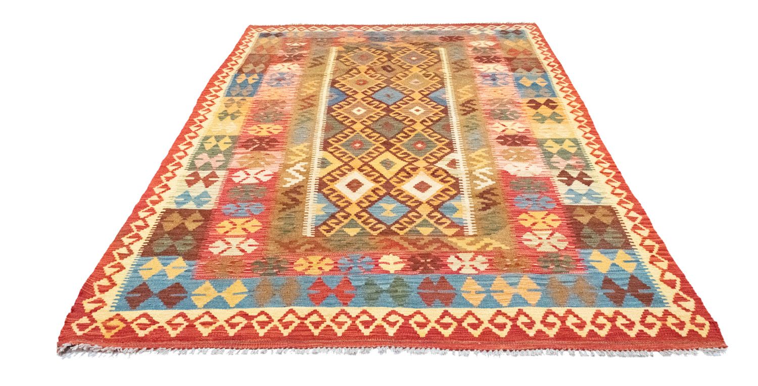 Tappeto Kelim - Orientale - 259 x 161 cm - arancione