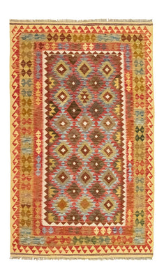 Tappeto Kelim - Orientale - 255 x 153 cm - arancione