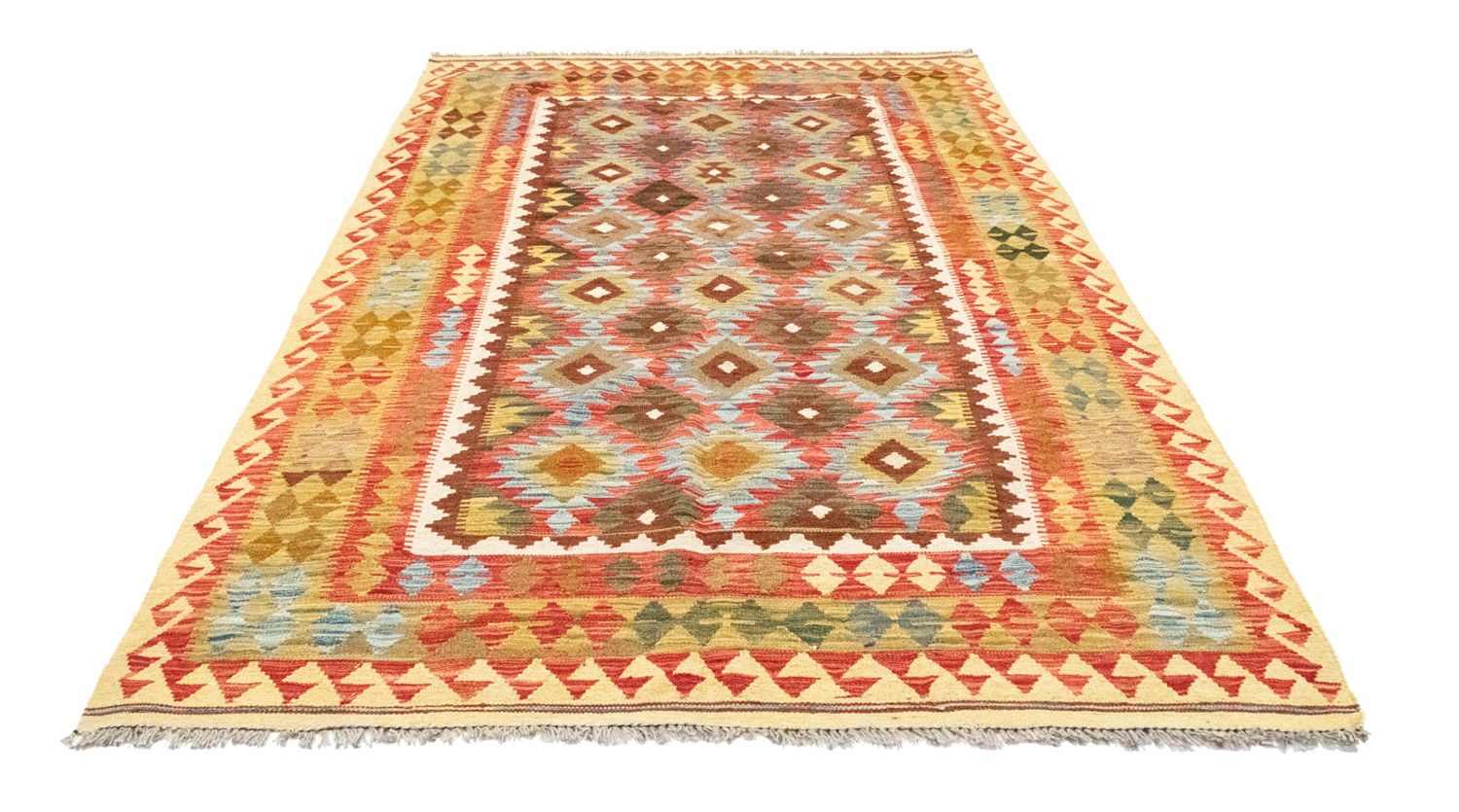 Tappeto Kelim - Orientale - 255 x 153 cm - arancione
