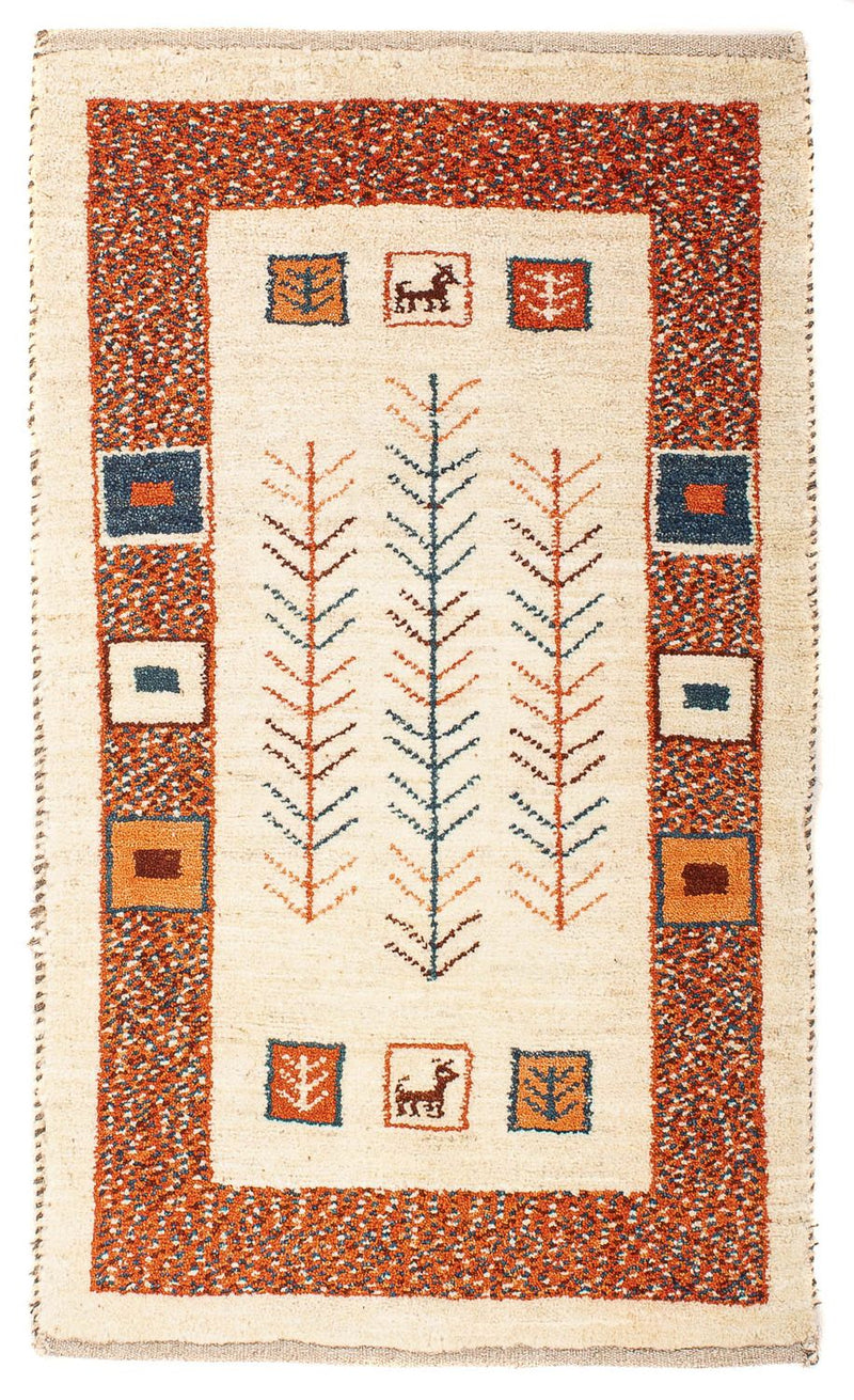 Tappeto Gabbeh - Persero - 102 x 57 cm - beige