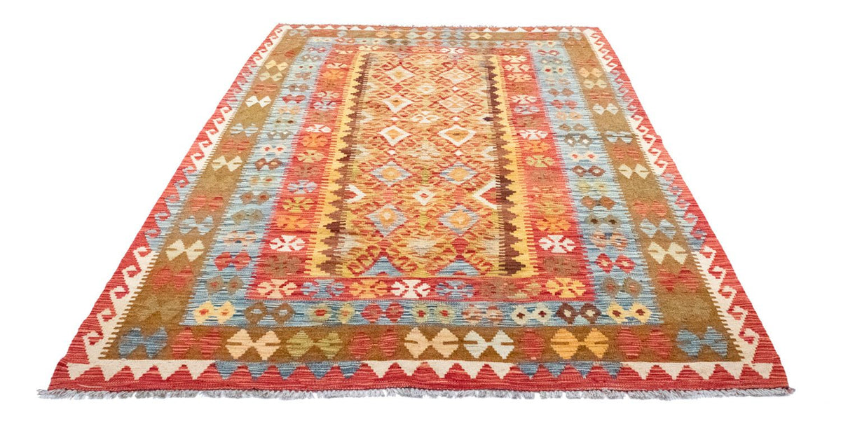 Tappeto Kelim - Orientale - 252 x 162 cm - oro