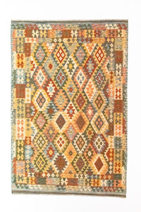 Tappeto Kelim - Orientale - 296 x 197 cm - multicolore