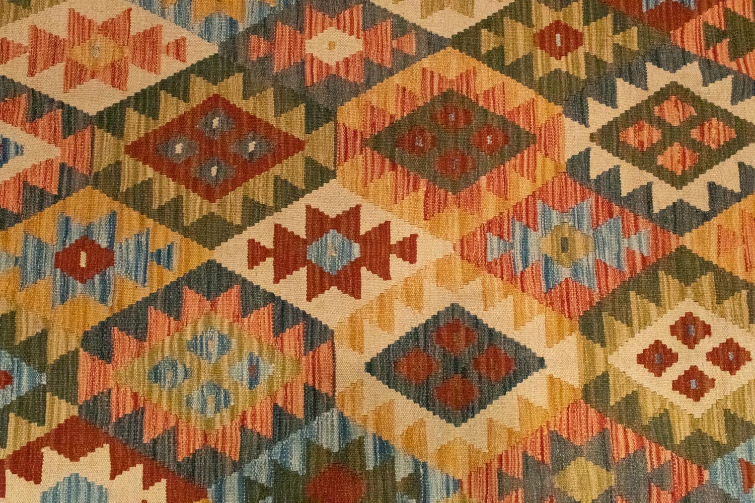 Tappeto Kelim - Orientale - 296 x 197 cm - multicolore