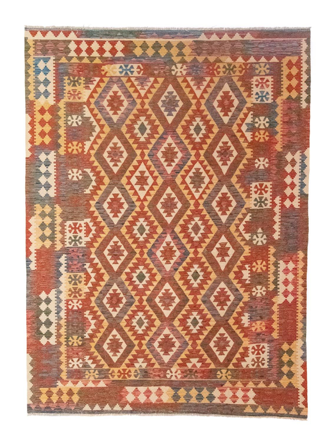 Tappeto Kelim - Orientale - 287 x 201 cm - marrone