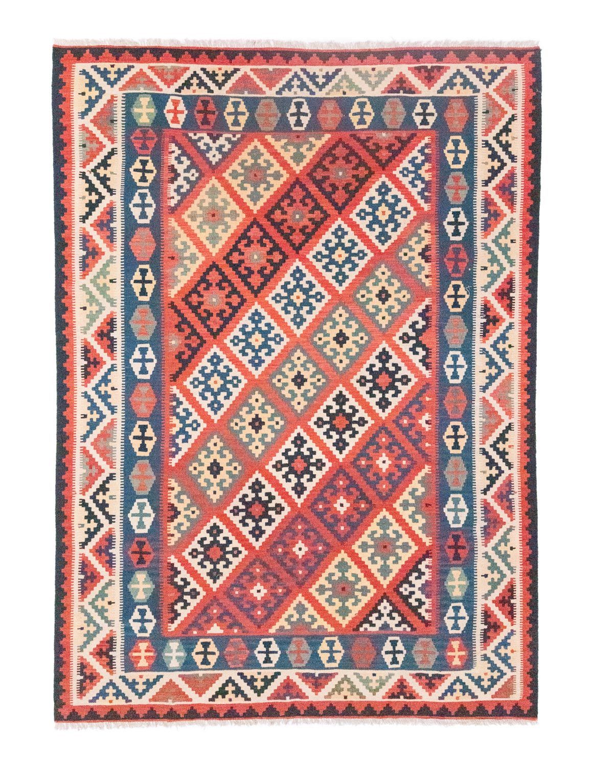Tappeto Kelim - Orientale - 297 x 202 cm - arancione