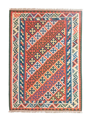 Tappeto Kelim - Orientale - 300 x 208 cm - arancione