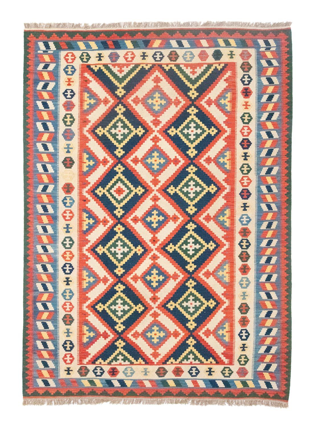 Tappeto Kelim - Orientale - 300 x 205 cm - arancione