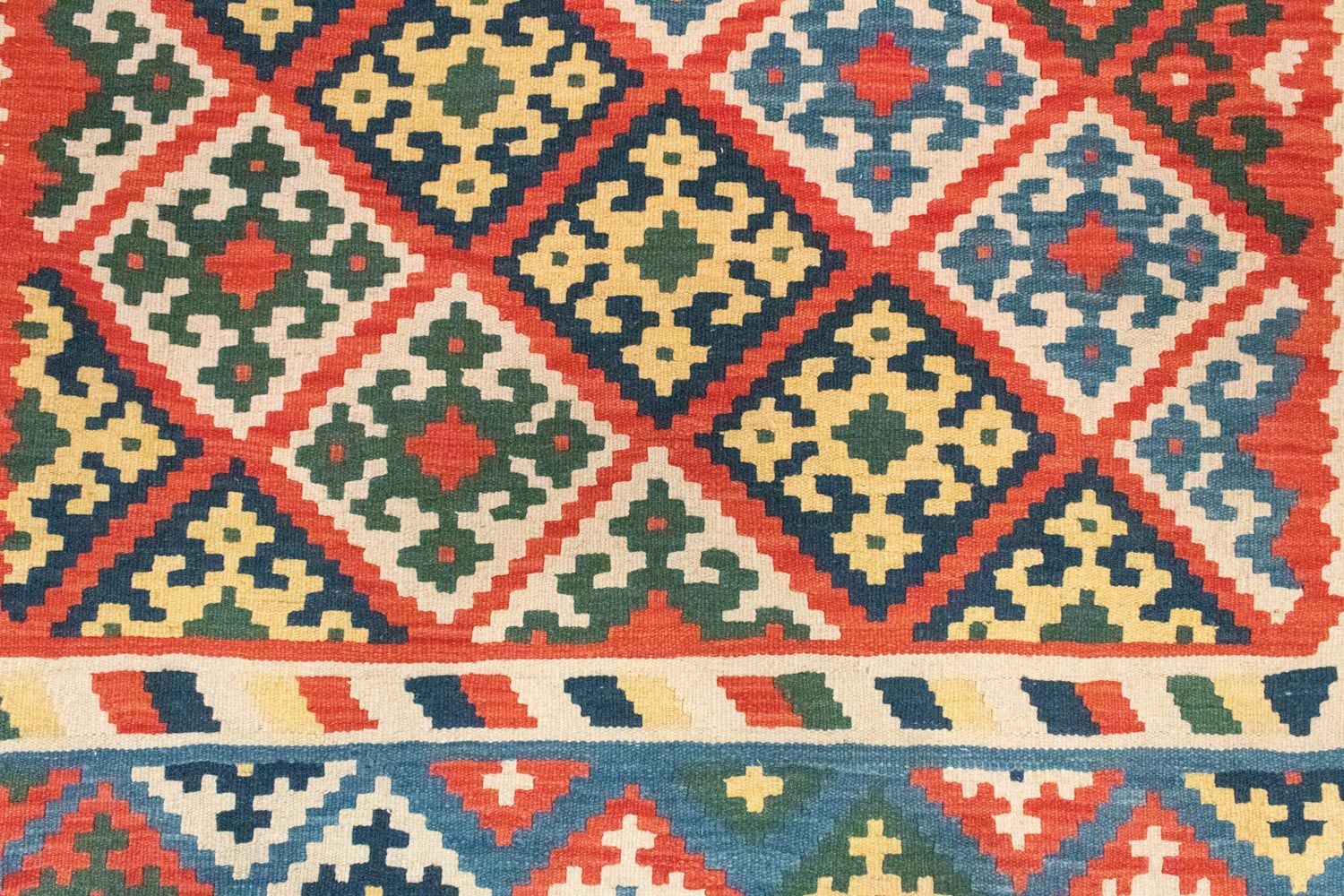Tappeto Kelim - Orientale - 297 x 207 cm - arancione