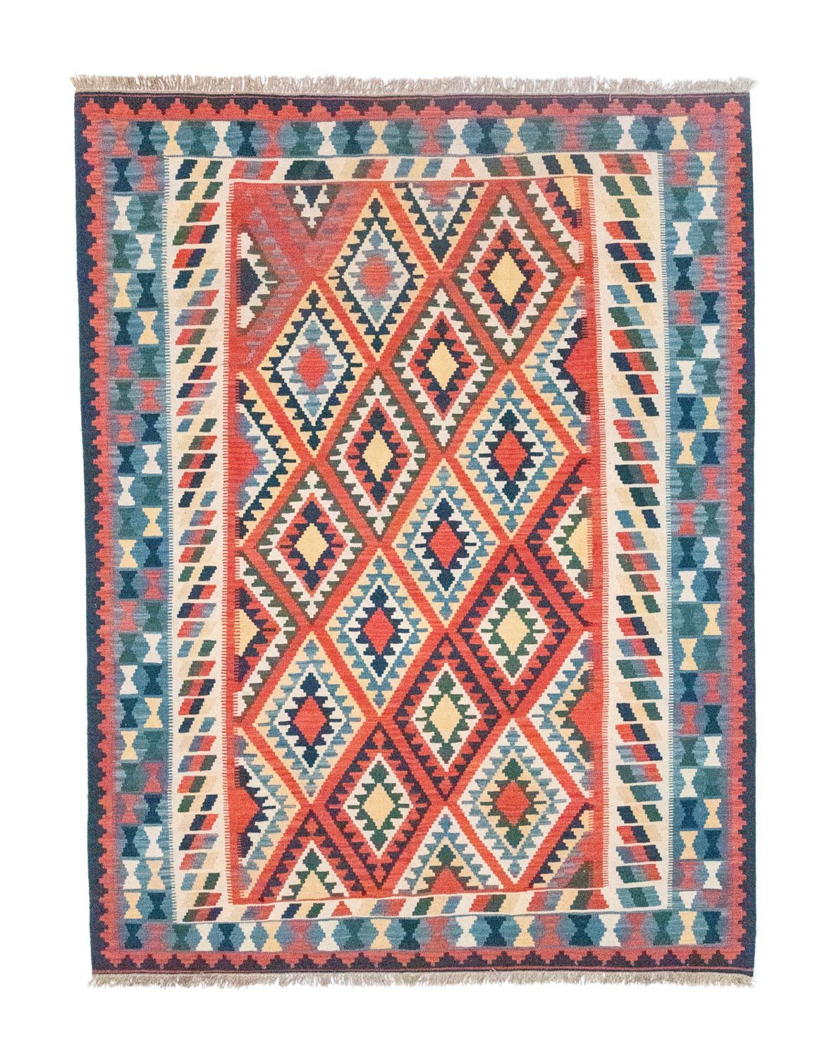 Tappeto Kelim - Orientale - 293 x 205 cm - arancione