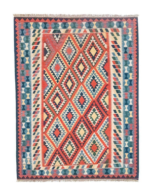 Tappeto Kelim - Orientale - 293 x 205 cm - arancione
