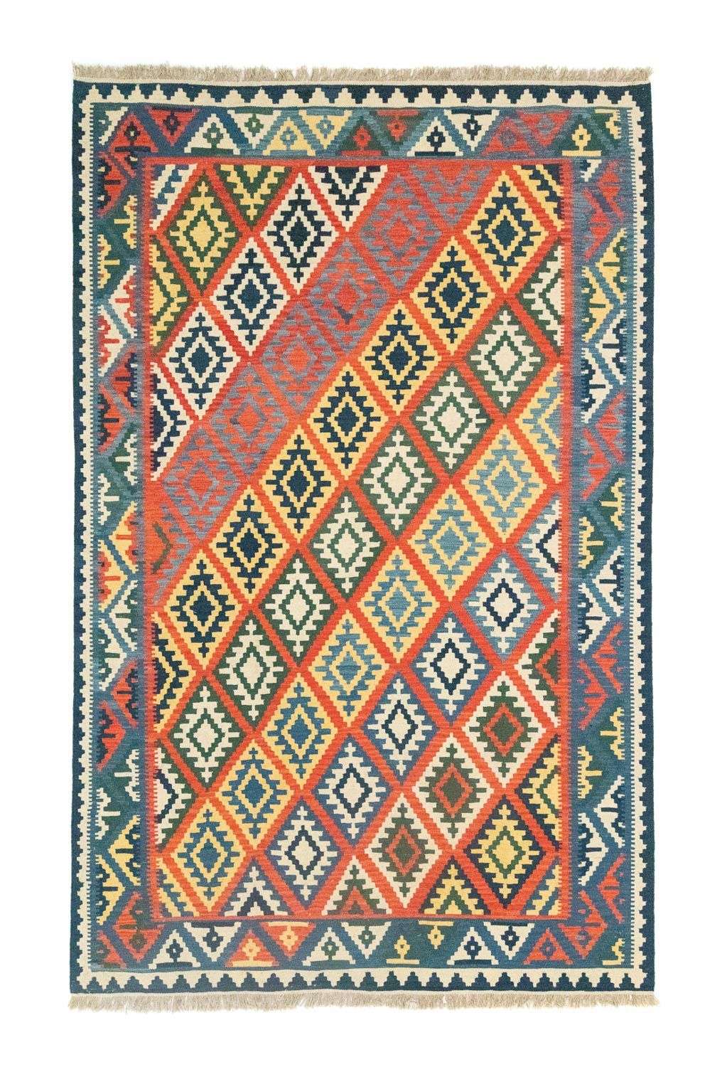 Tappeto Kelim - Orientale - 300 x 208 cm - arancione
