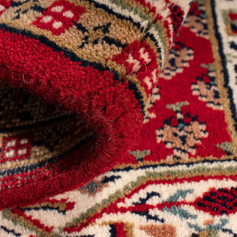 Tappeto orientale - Mir - Indus - 90 x 60 cm - rosso scuro