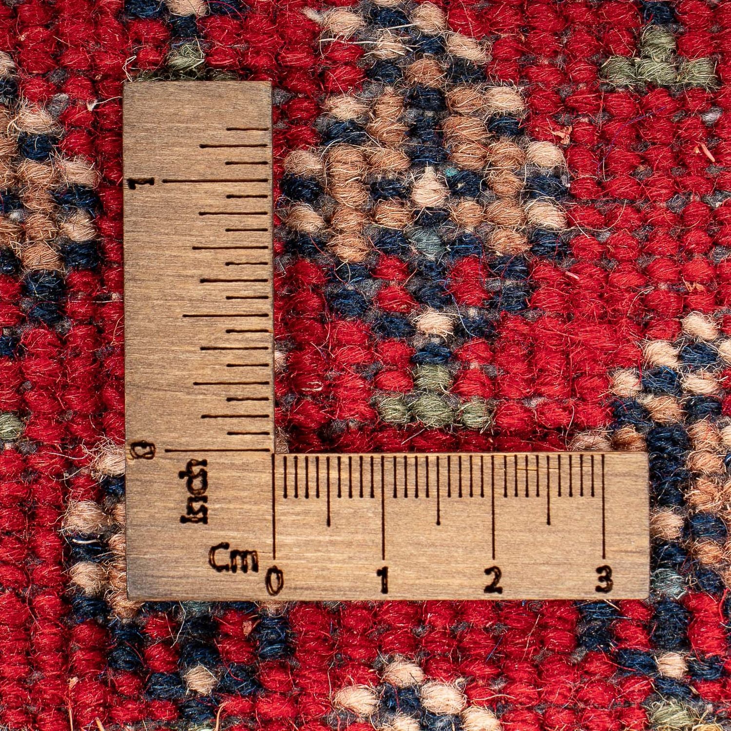 Tappeto orientale - Mir - Indus - 90 x 60 cm - rosso scuro