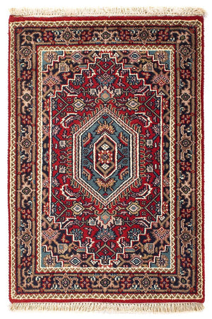 Tappeto orientale - Bidjar - Indo - 90 x 60 cm - rosso scuro