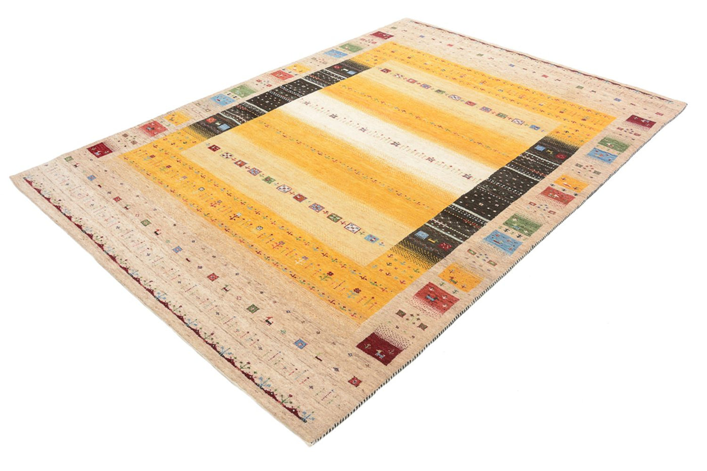 Indo Loribaft Tappeto 245x173cm - Tappeto di lana