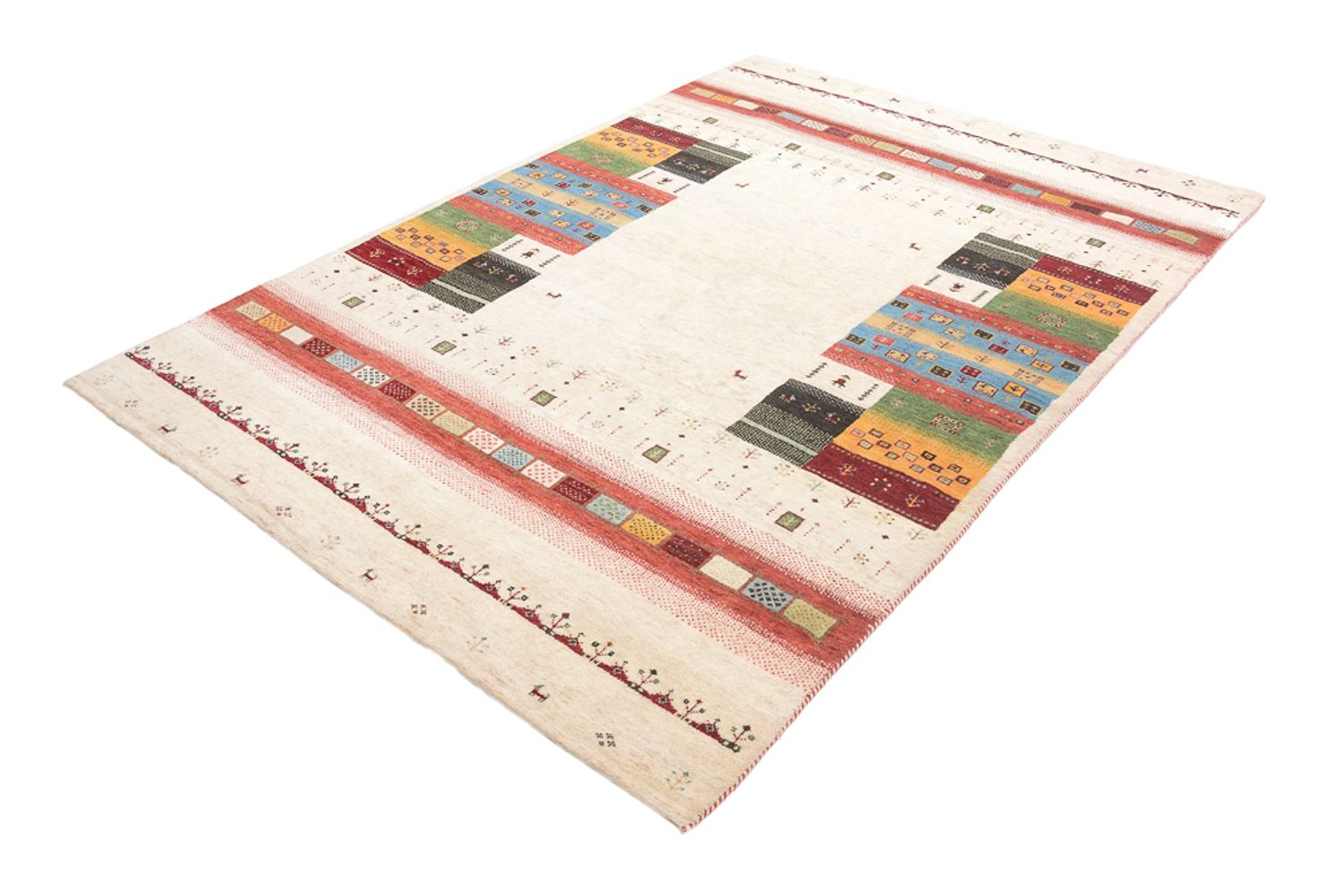 Tappeto Gabbeh - Loribaft Indus - 240 x 171 cm - multicolore