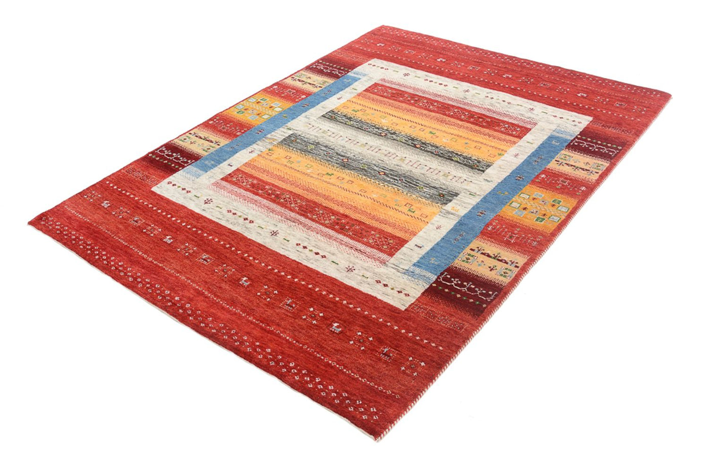 Loribaft Indo Tappeto 201x148cm - Tappeto di lana