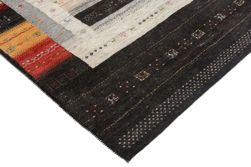 Tappeto Gabbeh - Loribaft Indus - 241 x 175 cm - multicolore