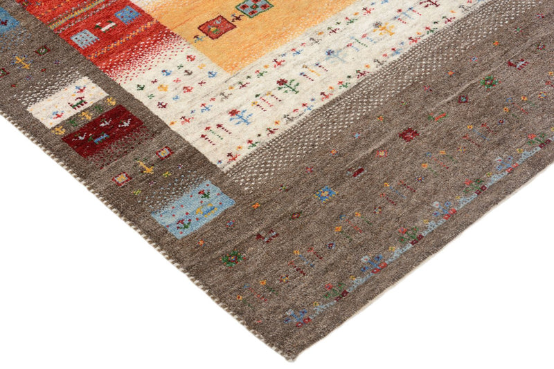 Tappeto Gabbeh - Loribaft Indus - 203 x 146 cm - multicolore