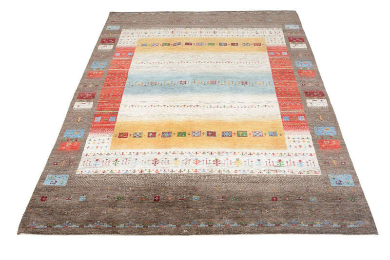 Tappeto Gabbeh - Loribaft Indus - 203 x 146 cm - multicolore