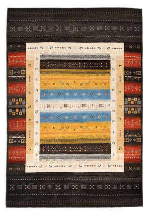 Tappeto Gabbeh - Loribaft Indus - 212 x 143 cm - multicolore