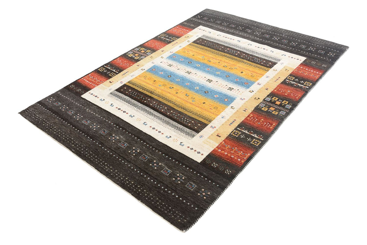 Tappeto Gabbeh - Loribaft Indus - 212 x 143 cm - multicolore