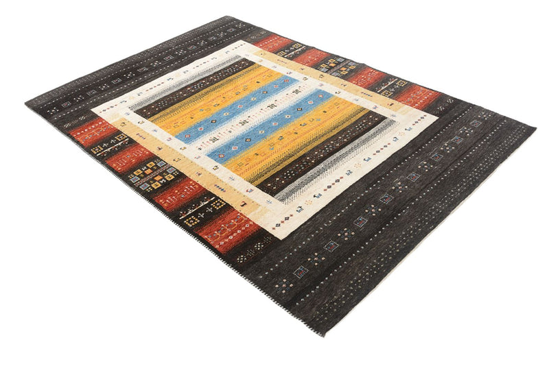 Tappeto Gabbeh - Loribaft Indus - 212 x 143 cm - multicolore