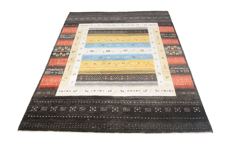 Tappeto Gabbeh - Loribaft Indus - 212 x 143 cm - multicolore