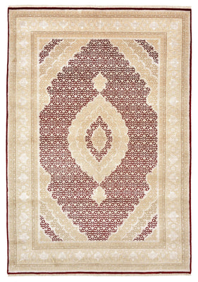 Tappeto orientale - Tabriz - 243 x 167 cm - crema