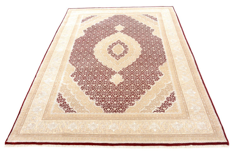 Tappeto orientale - Tabriz - 243 x 167 cm - crema