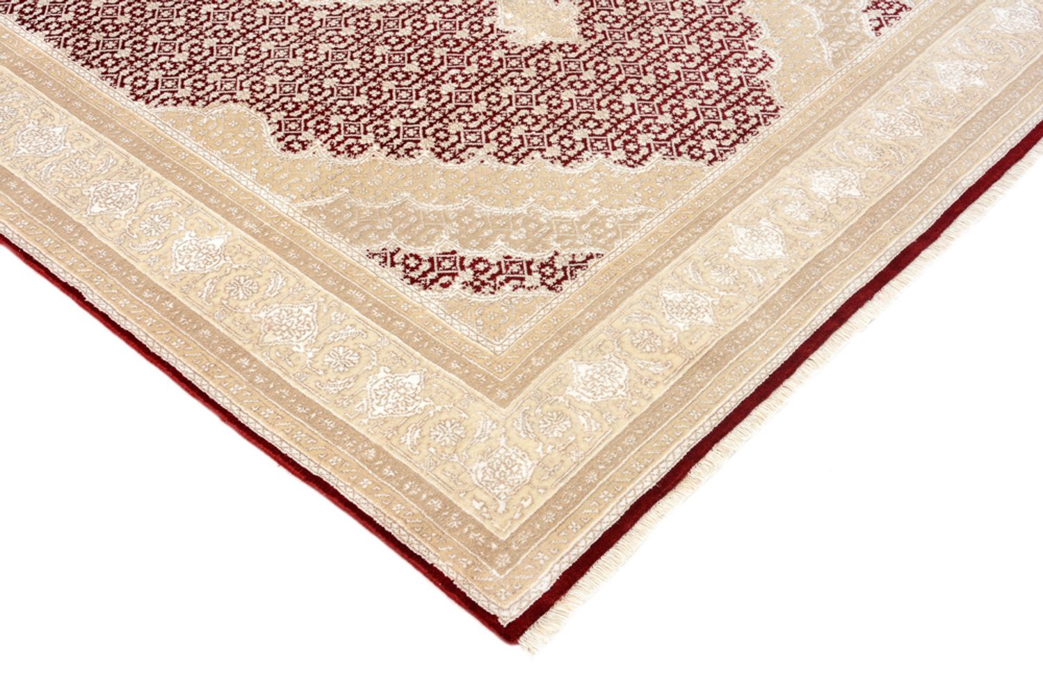 Tappeto orientale - Tabriz - 243 x 167 cm - crema