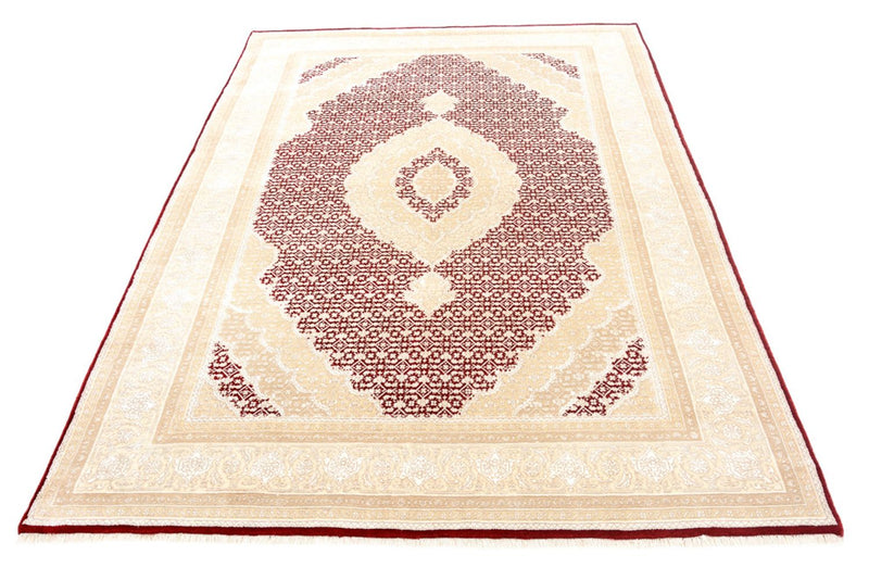 Tappeto orientale - Tabriz - 243 x 167 cm - crema