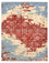 Tappeto di design - 303 x 246 cm - multicolore