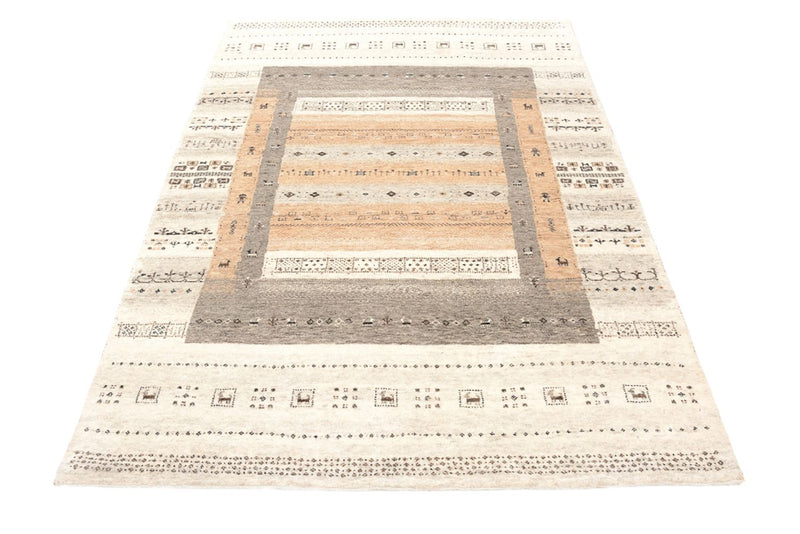 Tappeto Gabbeh - Loribaft Indus - 201 x 140 cm - beige scuro