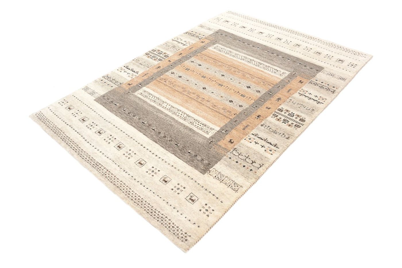 Loribaft Indo Tappeto 201x140cm - Tappeto di lana