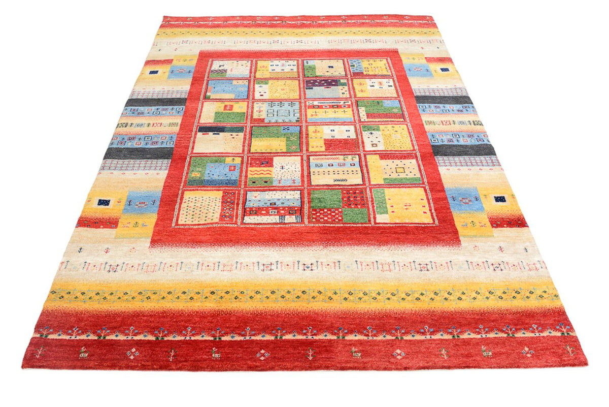 Tappeto Gabbeh - Loribaft Indus - 236 x 169 cm - multicolore