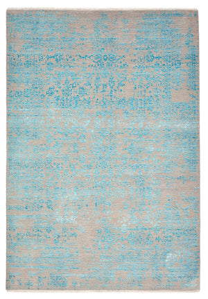 Tappeto di design - 247 x 170 cm - turchese