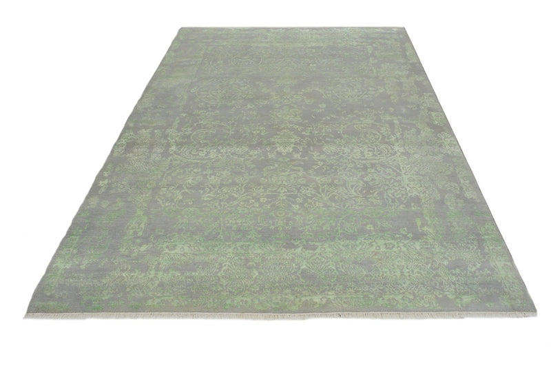 Tappeto di design - 259 x 183 cm - verde chiaro