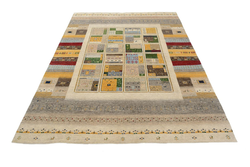 Tappeto Gabbeh - Loribaft Indus - 241 x 174 cm - multicolore
