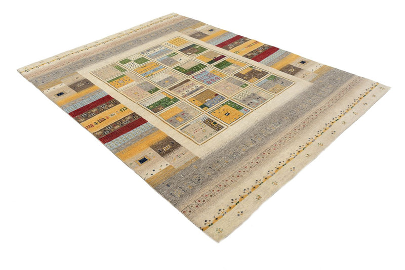 Tappeto Gabbeh - Loribaft Indus - 241 x 174 cm - multicolore