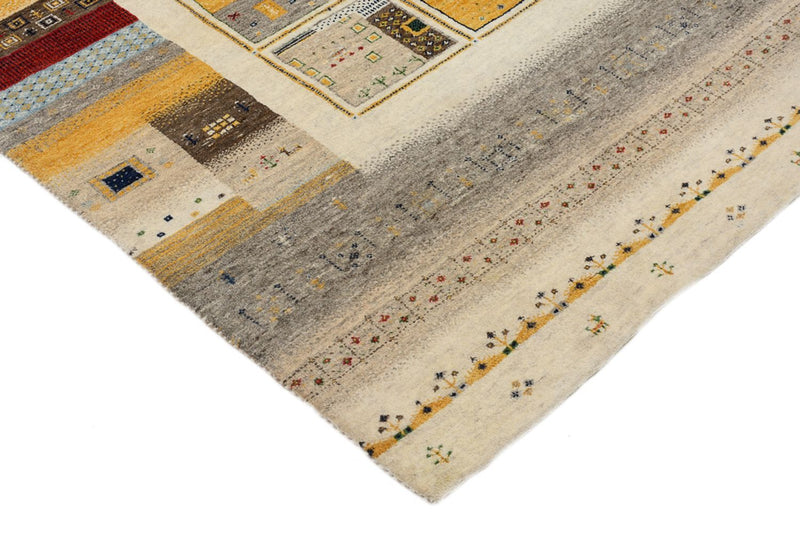 Tappeto Gabbeh - Loribaft Indus - 241 x 174 cm - multicolore