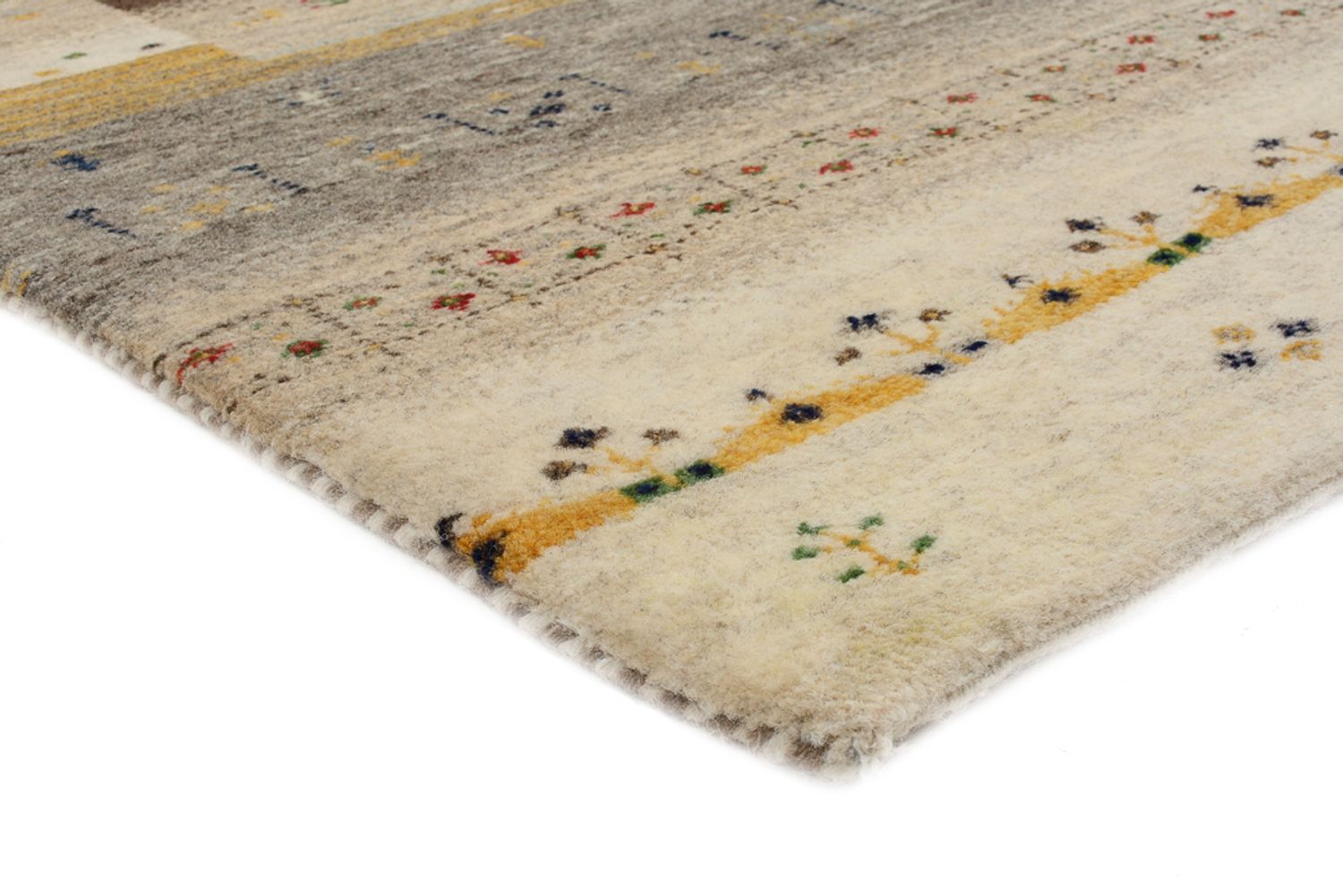 Tappeto Gabbeh - Loribaft Indus - 241 x 174 cm - multicolore