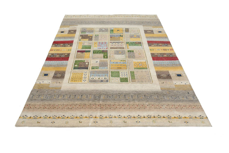 Tappeto Gabbeh - Loribaft Indus - 241 x 174 cm - multicolore