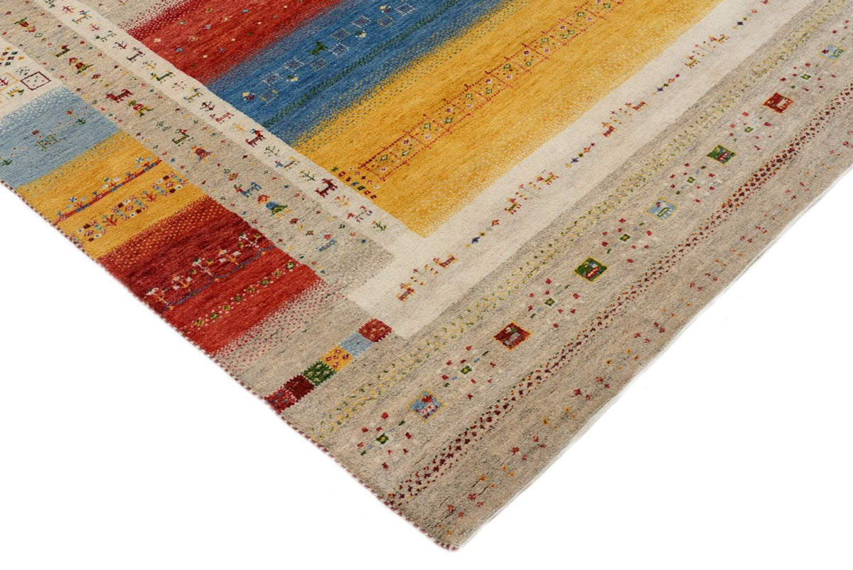 Tappeto Gabbeh - Loribaft Indus - 236 x 173 cm - multicolore
