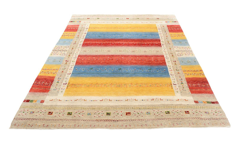 Tappeto Gabbeh - Loribaft Indus - 236 x 173 cm - multicolore