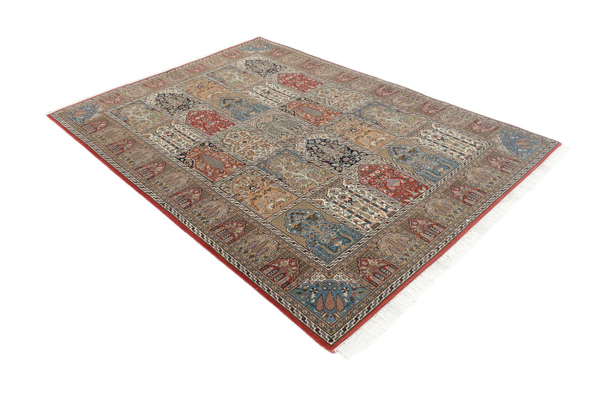 Tappeto orientale - Ghom - Indo - 242 x 172 cm - beige scuro
